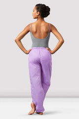 Bloch P5502 Ladies Trash Bag Pants Ripstop Lilac Back | Texas Dance Supply