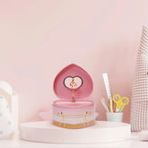 Ballerina Heart-Shaped Musical Jewelry Box