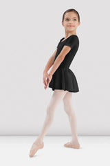 Skirted Leotard - Girls Short Sleeve
