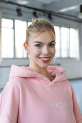 Oversized Hoodie from Barre Trash Front View | Activewear | Texas Dance Supply