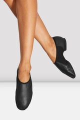 Bloch S0495G Neo-Flex Leather Jazz Shoe Girls black