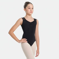 So Danca SL136 Perla Child Tank Leotard with Mesh Back
