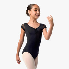 Lace Leotard - Child Cap Sleeve