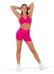 Bloch Z55763G Two Step crop top electric