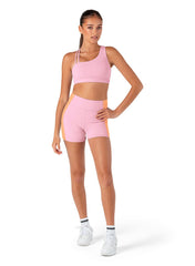 Bloch Z55781G Essence Crop Top Child Bubblegum Front