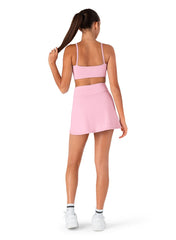 Bloch A52501G Essence skirt with shorts Child - Bubblegum