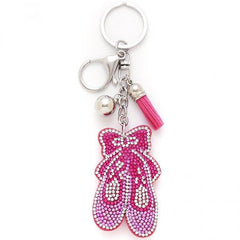 Dance Keychain - Puffy Ballet Shoe