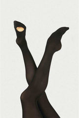 Adult Classique Convertible Tights DIV03 Microfiber Wear Moi Black