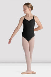 Bloch Girls Ari camisole leotard black classic dancewear