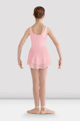 Bloch girls riya skirted tank leotard dress with georgette skirt