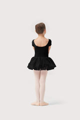 Bloch girls tank tutu ballet dress with glitter overlay and cap sleeves