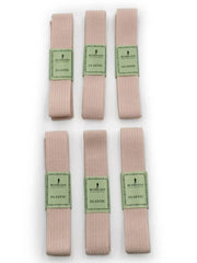 Pointe Shoe Elastics (6 pack)