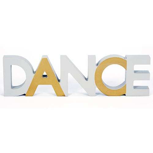 Dance Word Block Gifts Dasha Designs