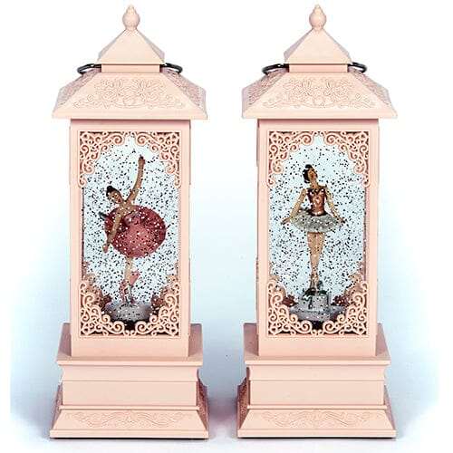 Dancing Ballerina Musical Lighted Water Lantern Gifts Dasha Designs Arms Up