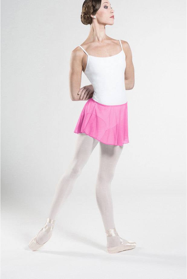 Child Daphne Mesh Ballet Skirt Wear Moi Tulle Pull-On Rose