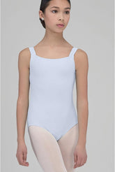 Wear Moi Emeraude square cut tank leotard Sky