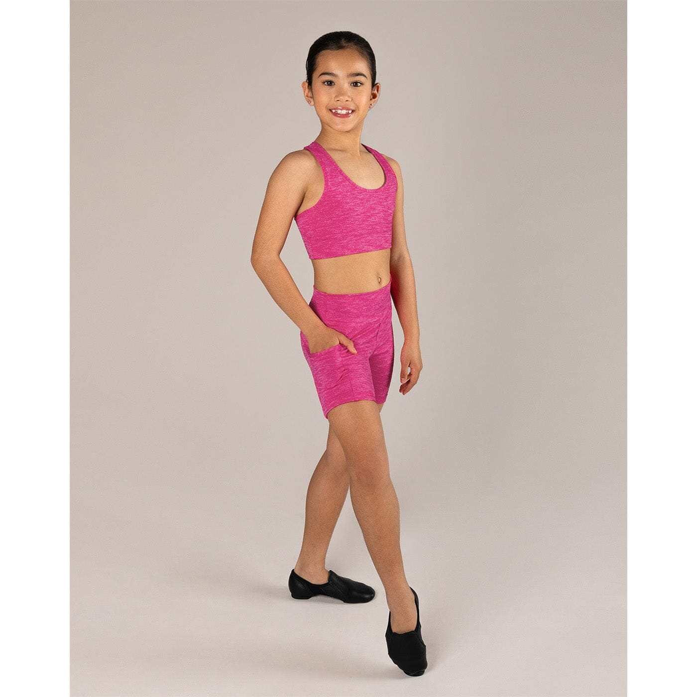 Eve Child Crop Top Tops Energetiks Child S Punk Pink