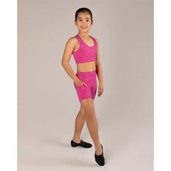 Eve Child Crop Top Tops Energetiks Child S Punk Pink