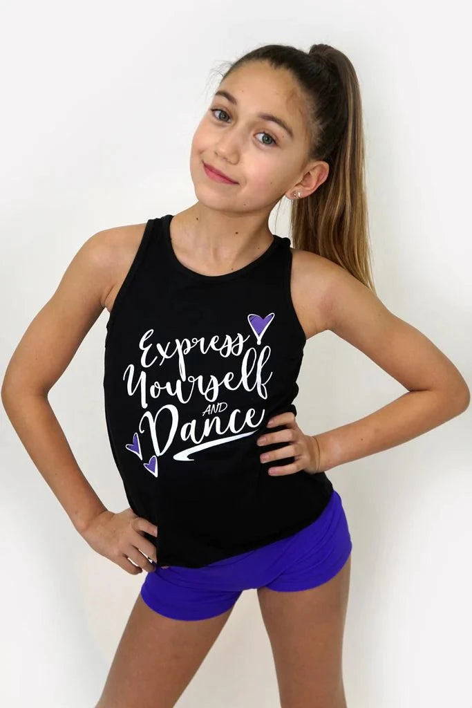 Trendy Trends Express Yourself Kids Lace Tank