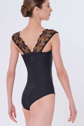 Womens Gemma Leotard - Wear Moi Fashion Dance Ballet Black Bronze