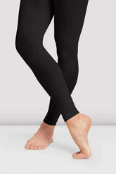 Bloch T0985L ContourSoft Adult Footless Tights Black