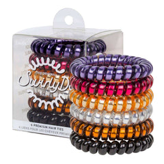 Lindo Lindo Medium SwirlyDo – 6pcs/pk – Neutral Metallic