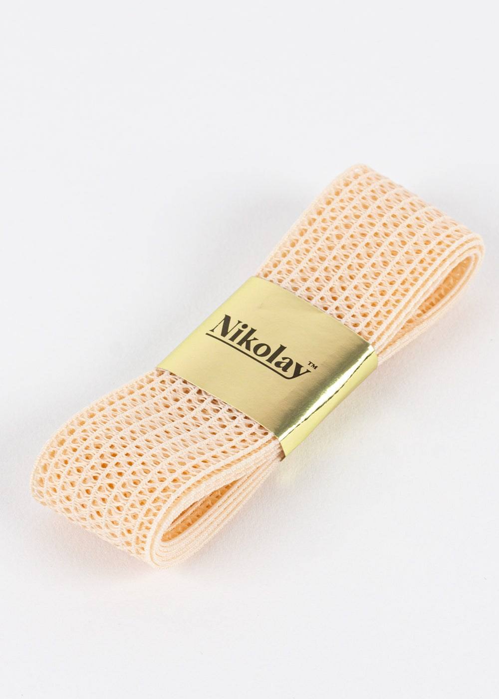 Mesh elastic for flexible arch and ankle support in pointe shoes