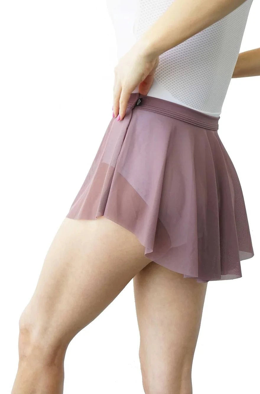 Meshie Skirt Bottoms Jule Dancewear Adult XS Amethyst 