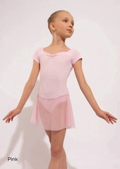 Nikolay camisole dance dress for child with cap sleeves and double-V back