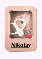 Premium sewing kit with needles scissors and thread for dancers