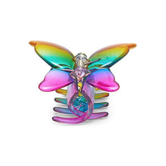 Rainbow Butterfly Hair Claw Hair Accessories Mavi Bandz