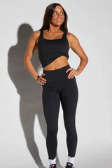 Jo+Jax Studio Leggings – high-waisted full-length performance dance leggings