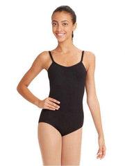Adult Camisole Leotard with Adjustable Straps Leotards Capezio Adult XS Black