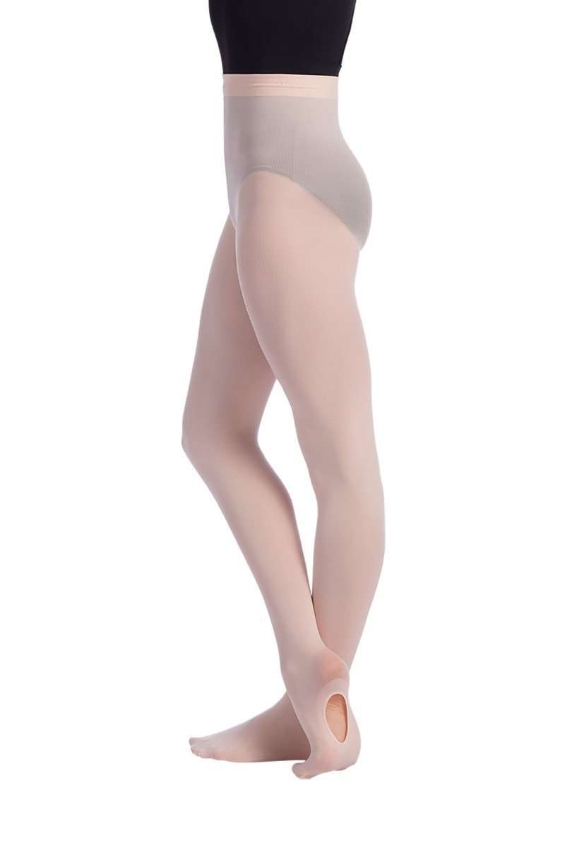 So Danca TS82 Adult Convertible Tights Só Dança Adult S/M Ballet Pink