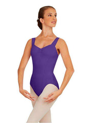 Adult Wide Strap Leotard Leotards Capezio Adult XS Deep Purple