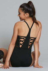 Anastasia Corset Leotard Leotards Ivy Sky Child L Black