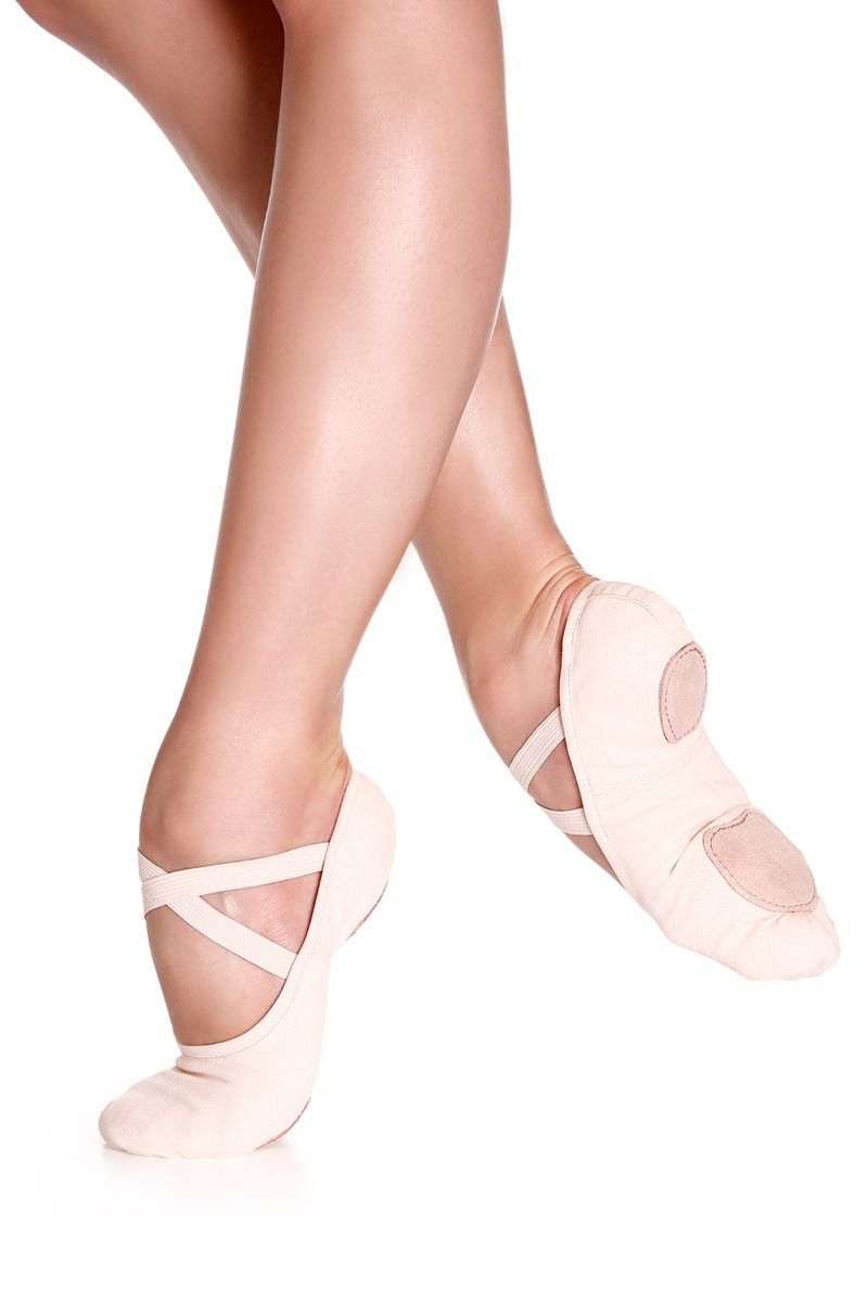 Ballet Shoe - Adult - Stretch Canvas Split Sole Slipper SD16