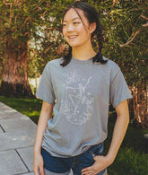 Covet DanceBones and Roses - Dancing Skeleton Tee