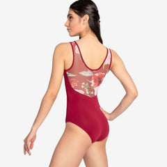 Só Dança "Chiara" Adult Flower Mesh Leotard
