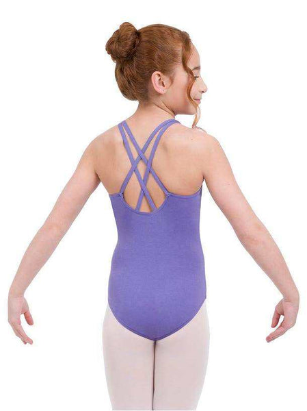 Children's Camisole Leotard with Double Strap Back – Texas Dance Supply