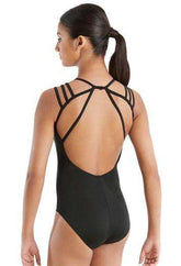 Crisscross Open Back Leotard Leotards Balera Child M Black