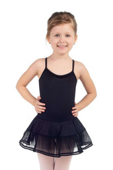 Só Dança Curls Child Dress Leotard w/Attached Skirt