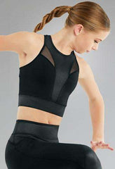 FlexTek Shimmer Crop Top Tops Balera