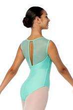 "Gem" Adult Mesh Strap Leotard Leotards Só Dança Adult P Black