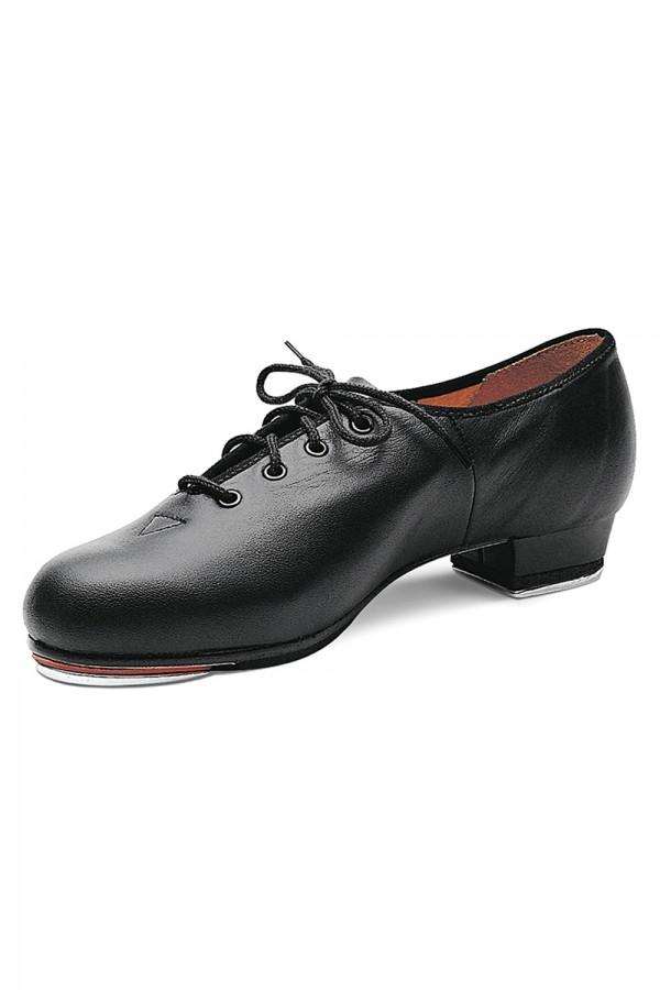 Girls Oxford Tap Shoe - Bloch Jazz Tap Shoe Lace Up S0301G Black