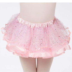 Girls Pink Mock Wrap Dance Tutu