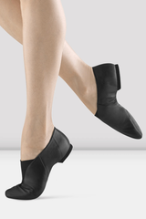 Girls Super Jazz Slip On Jazz Shoes Jazz Shoes Bloch Child 8 Black Width-M