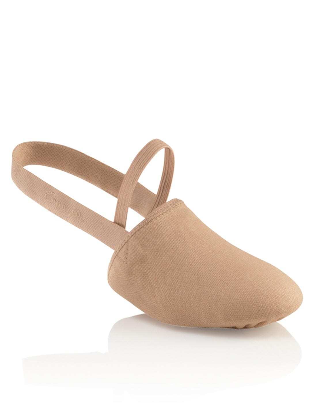Half Sole Turners Pirouette II Canvas Adult Lyrical Shoe Lyrical & Modern Shoes Capezio Side