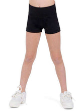 High Waisted Shorts Bottoms Capezio Child M Black