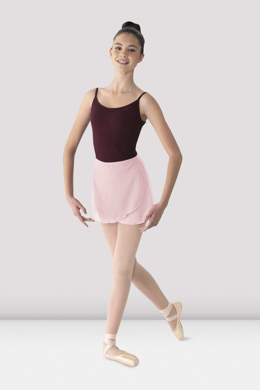 Ballet Skirt - Ladies Georgette Wrap Mirella Adult OSFA Pink